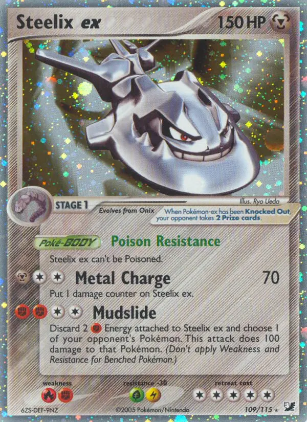 Steelix ex, Pokémon card