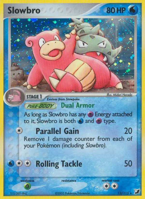 Slowbro, Pokémon card