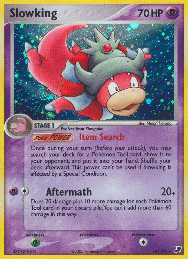 Slowking, Pokémon card