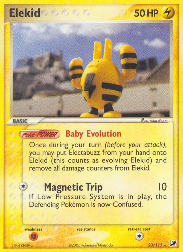 Elekid, Pokémon card