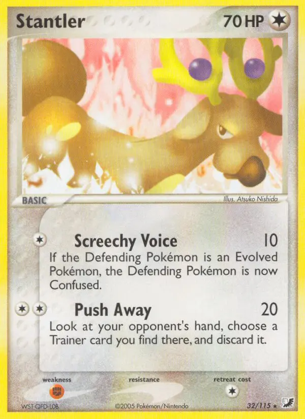 Stantler, Pokémon card