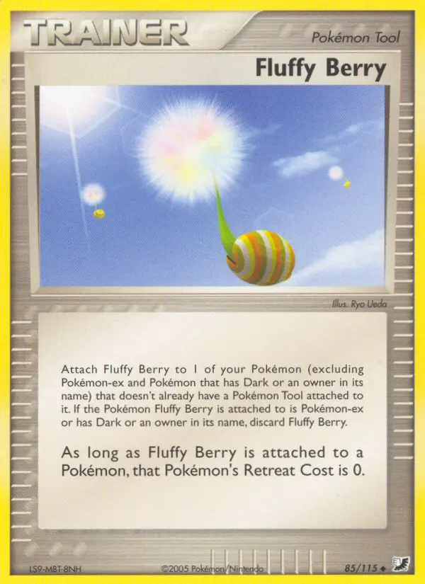 Fluffy Berry, Pokémon card