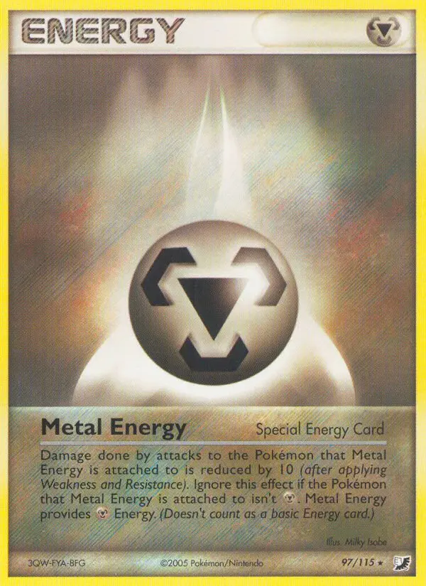 Metal Energy, Pokémon card