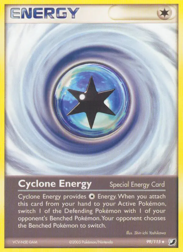 Cyclone Energy, Pokémon card