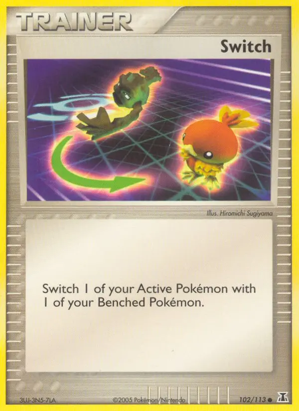 Switch, Pokémon card