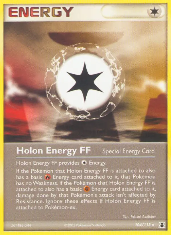Holon Energy FF, Pokémon card