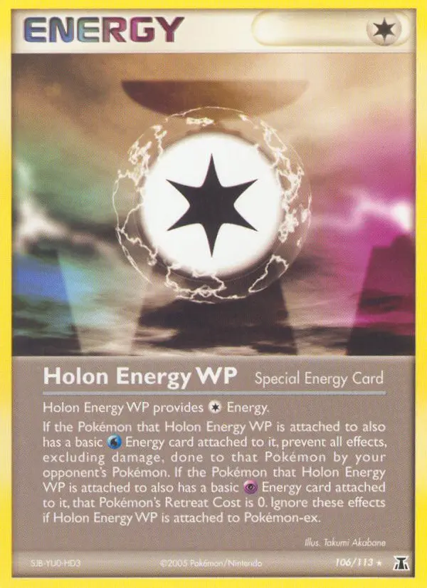 Holon Energy WP, Pokémon card