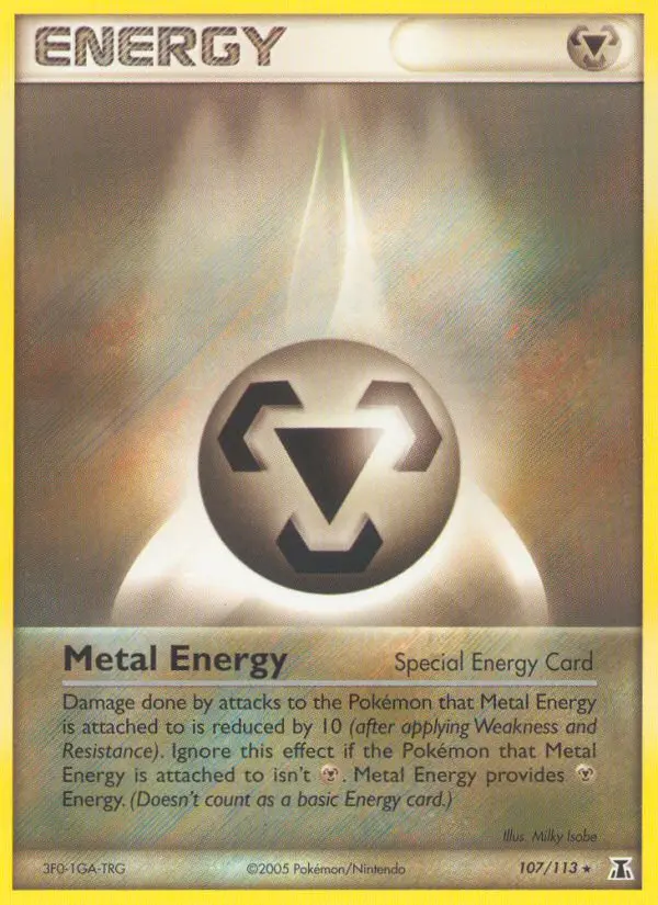 Metal Energy, Pokémon card