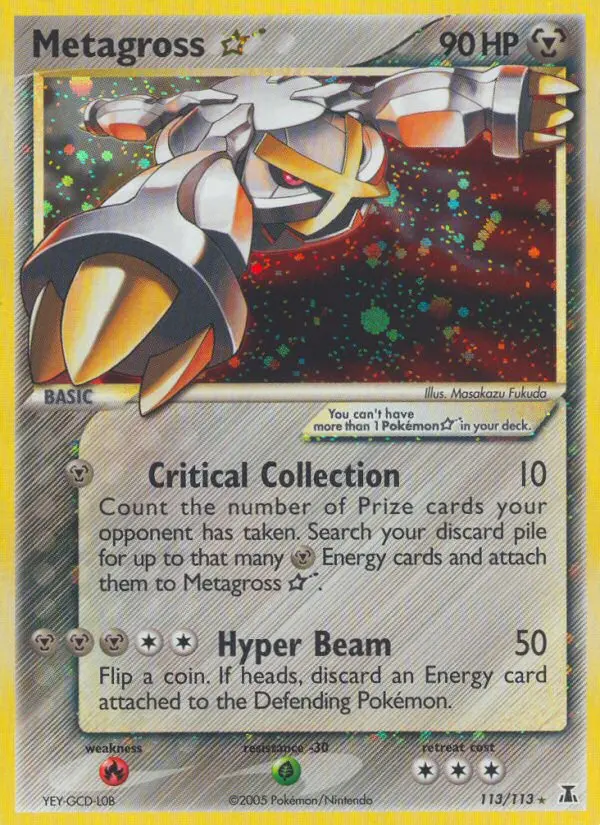 Metagross Star, Pokémon card