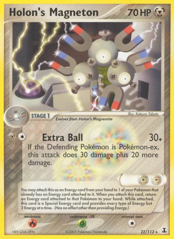 Holon's Magneton, Pokémon card