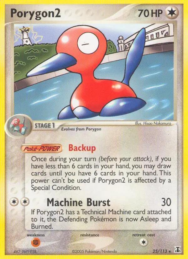 Porygon2, Pokémon card