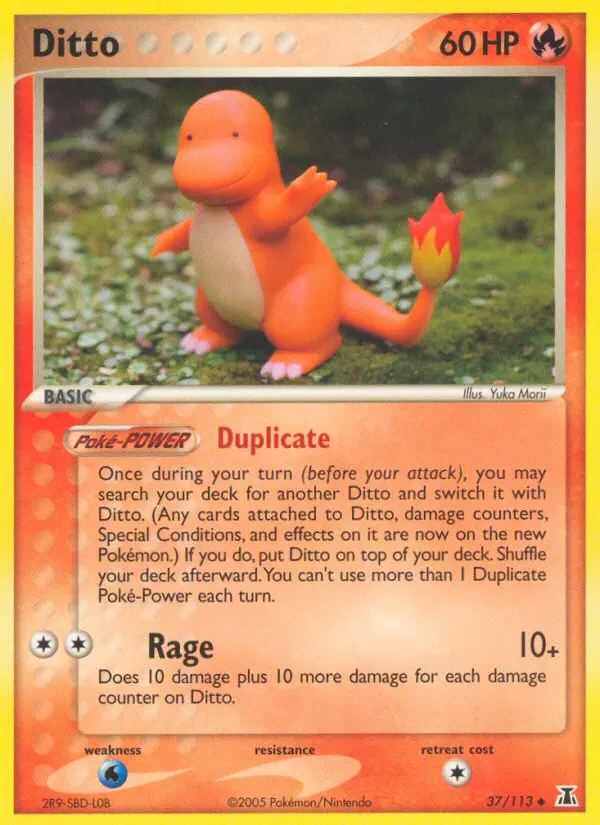 Ditto, Pokémon card