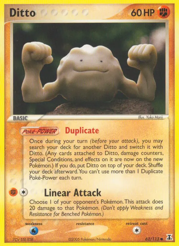 Ditto, Pokémon card
