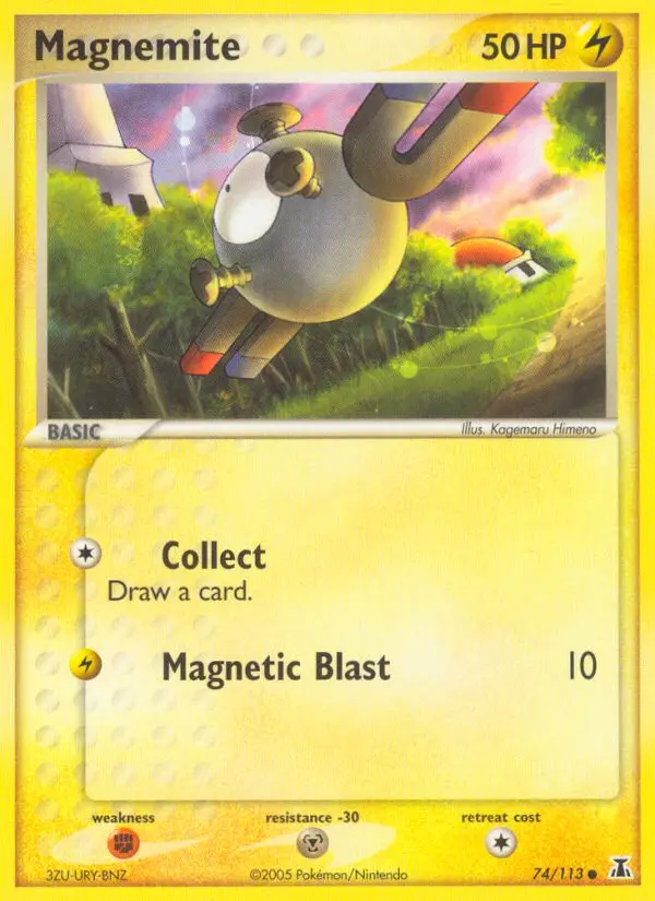 Magnemite, Pokémon card