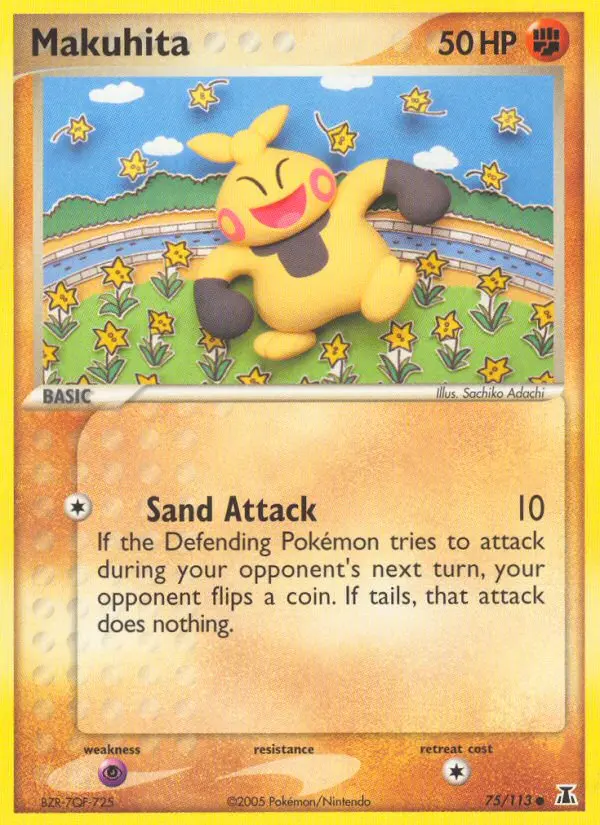 Makuhita, Pokémon card