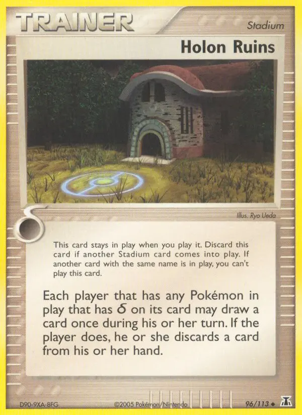 Holon Ruins, Pokémon card