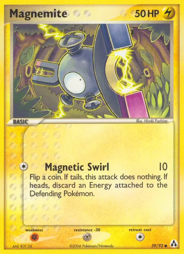 Magnemite, Pokémon card