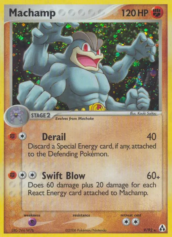 Machamp, Pokémon card