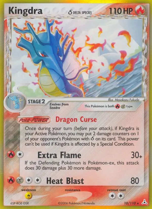 Kingdra δ, Pokémon card