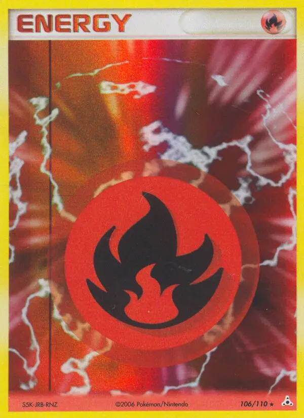 Fire Energy, Pokémon card