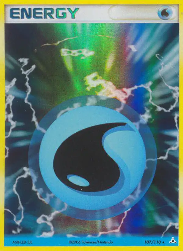 Water Energy, Pokémon card