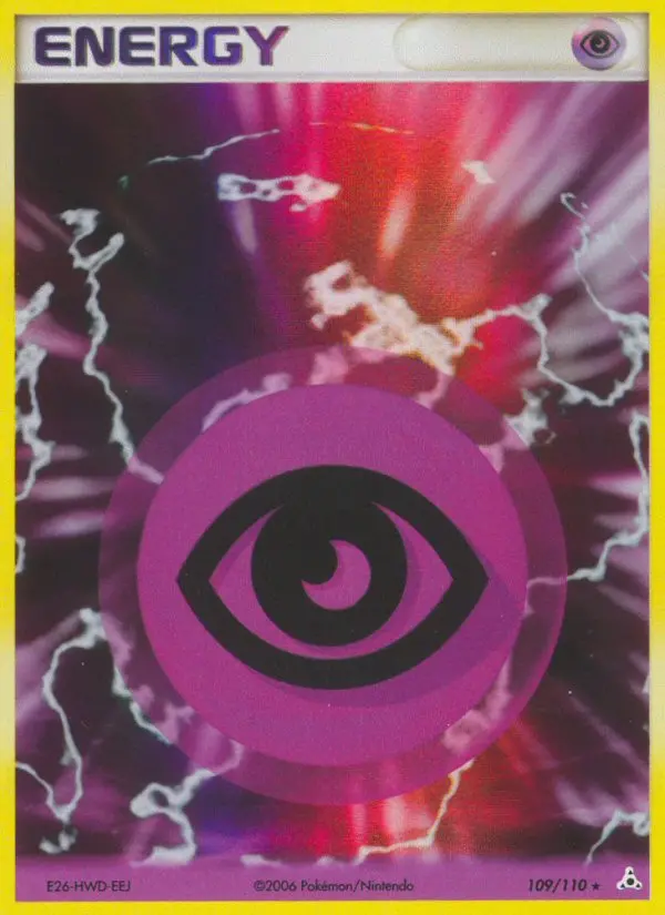 Psychic Energy, Pokémon card