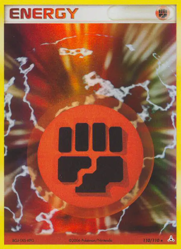 Fighting Energy, Pokémon card