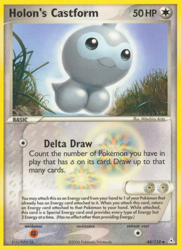 Holon's Castform, Pokémon card