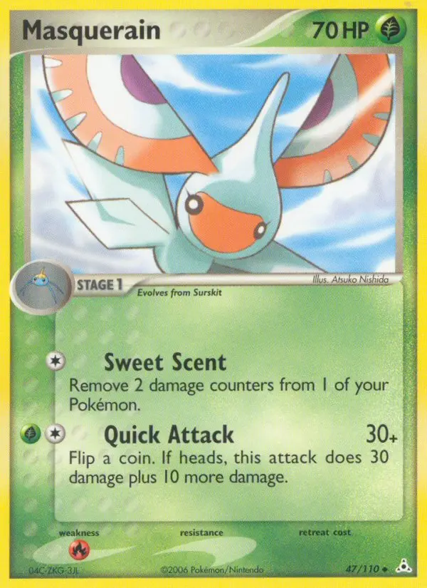 Masquerain, Pokémon card