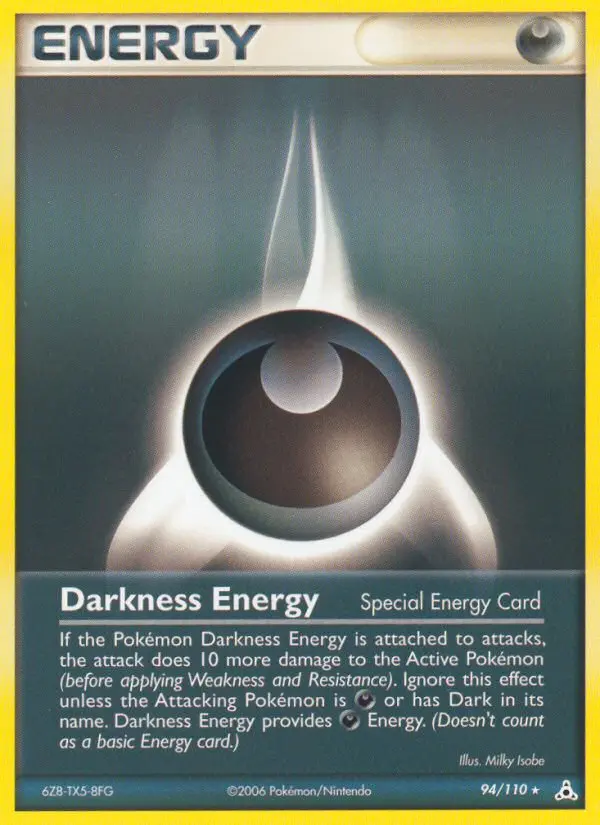 Darkness Energy, Pokémon card