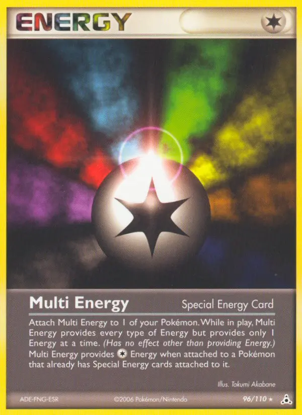 Multi Energy, Pokémon card