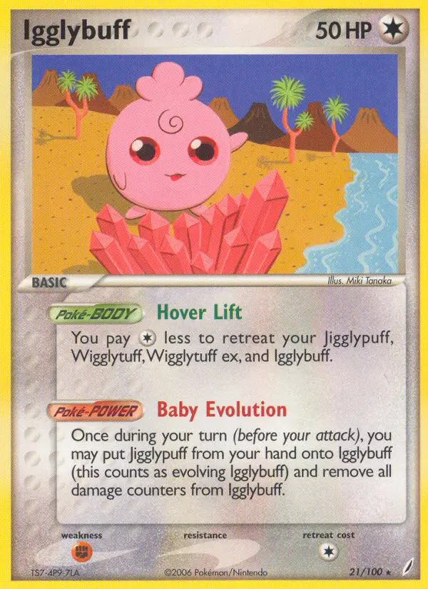 Igglybuff, Pokémon card