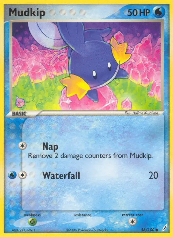 Mudkip, Pokémon card