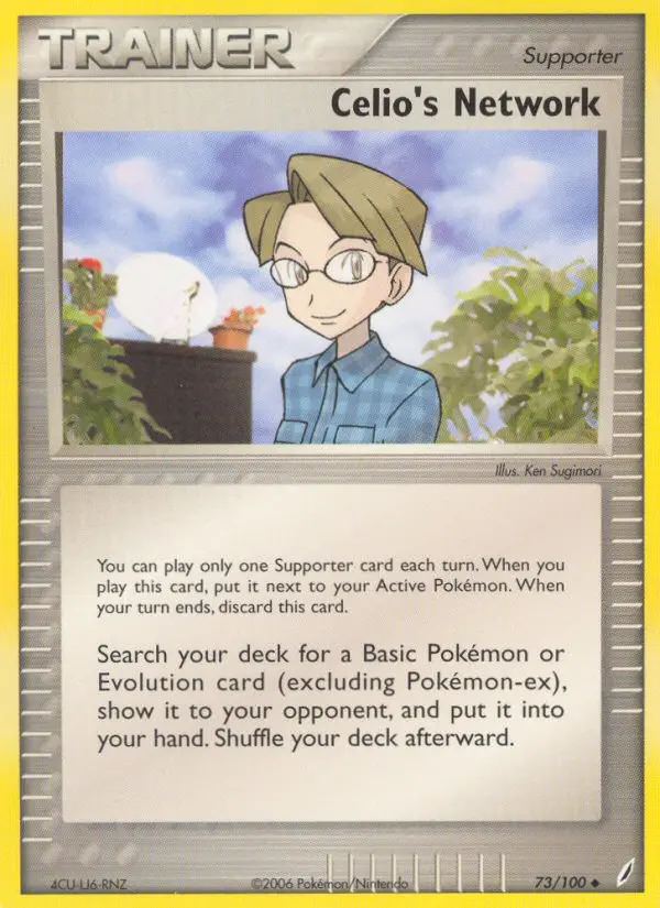 Celio's Network, Pokémon card