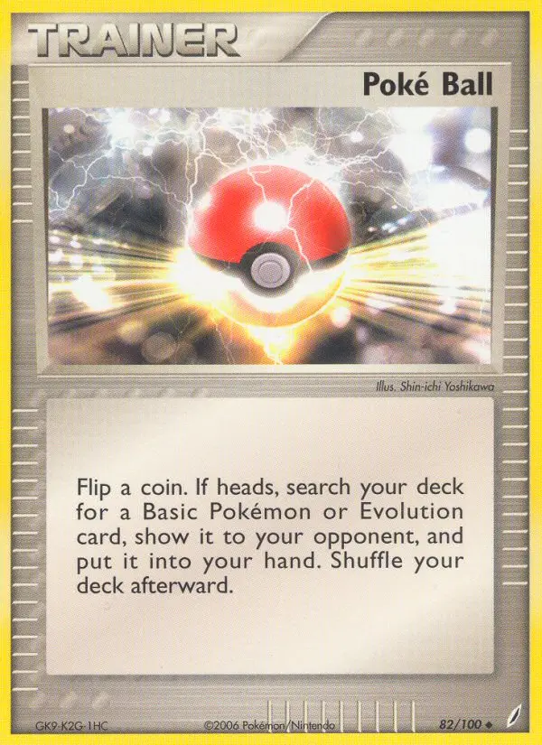 Poké Ball, Pokémon card