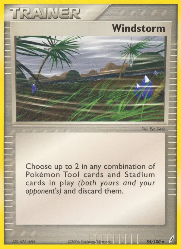 Windstorm, Pokémon card