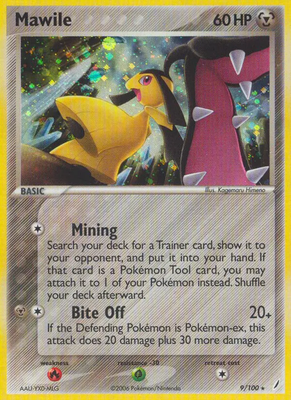 Mawile, Pokémon card