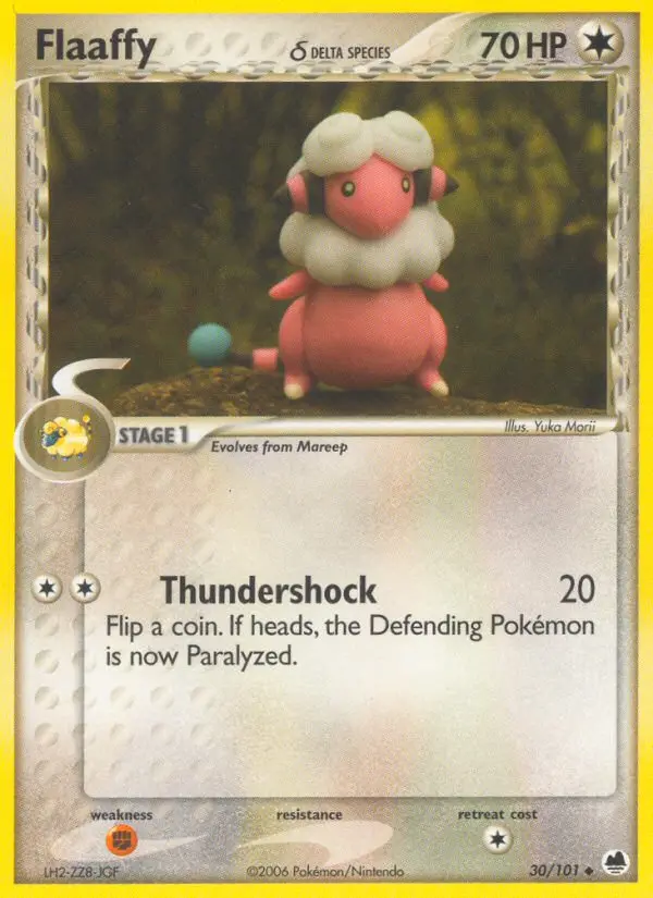 Flaaffy δ, Pokémon card
