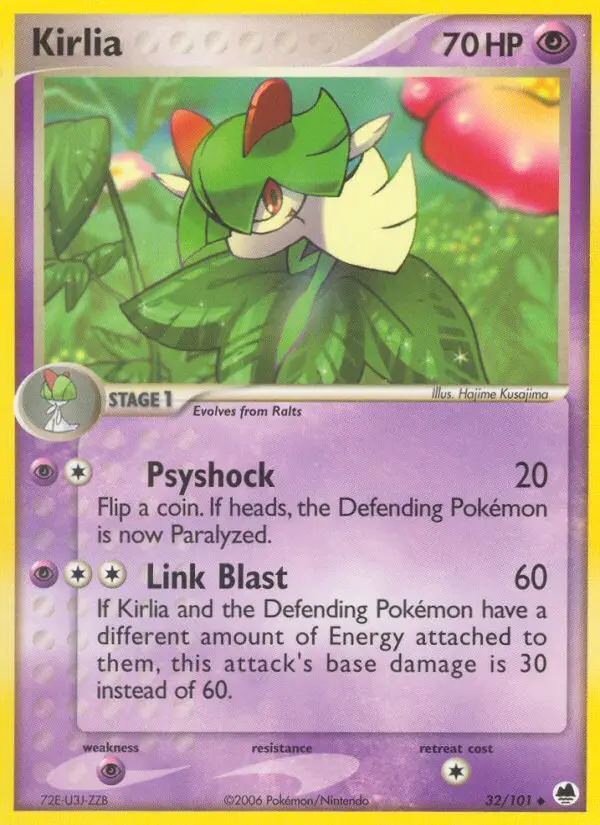 Kirlia, Pokémon card