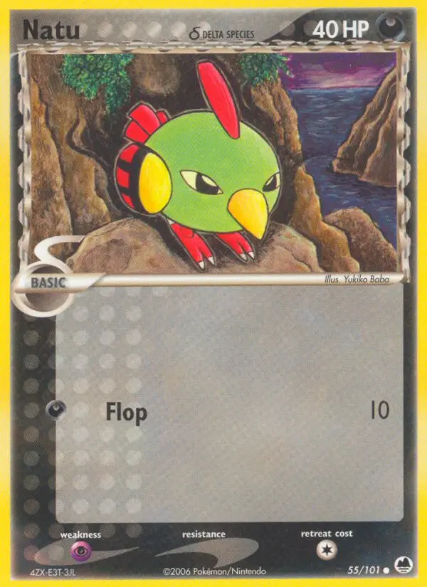 Natu δ, Pokémon card