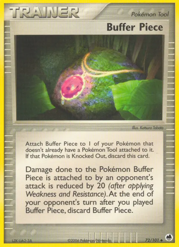 Buffer Piece, Pokémon card