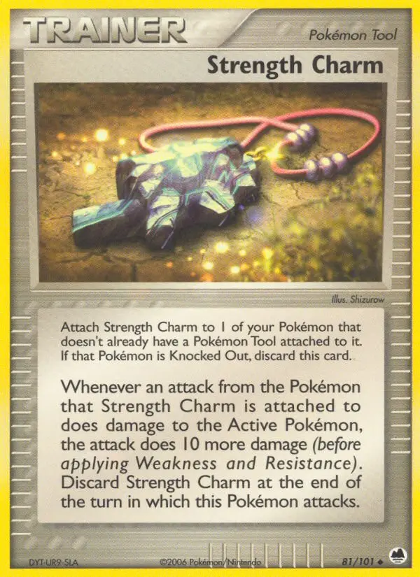 Strength Charm, Pokémon card