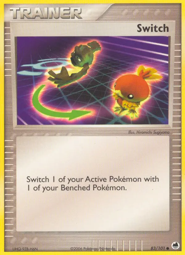 Switch, Pokémon card