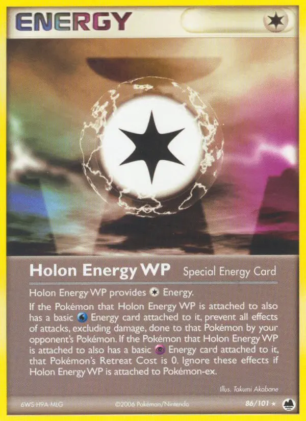Holon Energy WP, Pokémon card