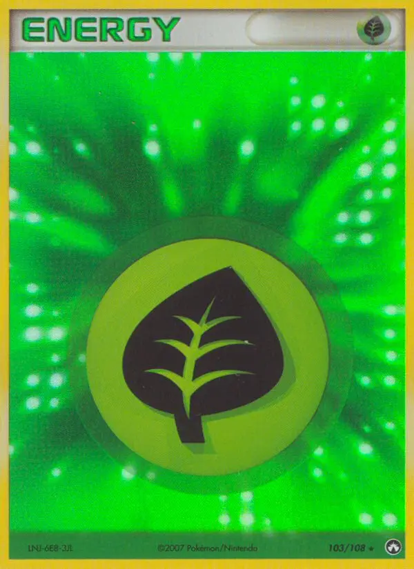 Grass Energy, Pokémon card