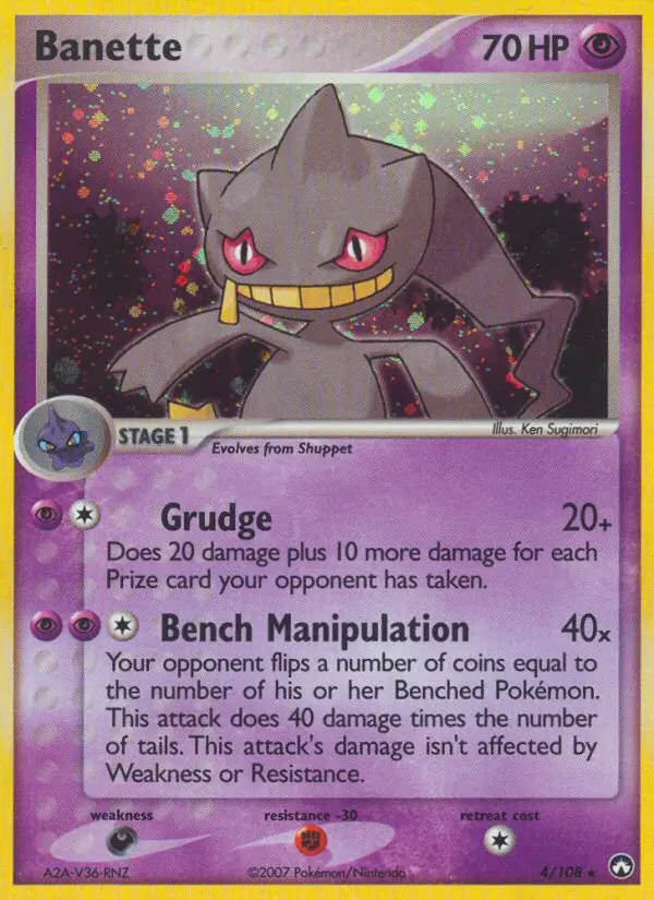 Banette, Pokémon card