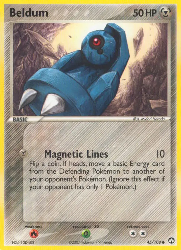 Beldum, Pokémon card