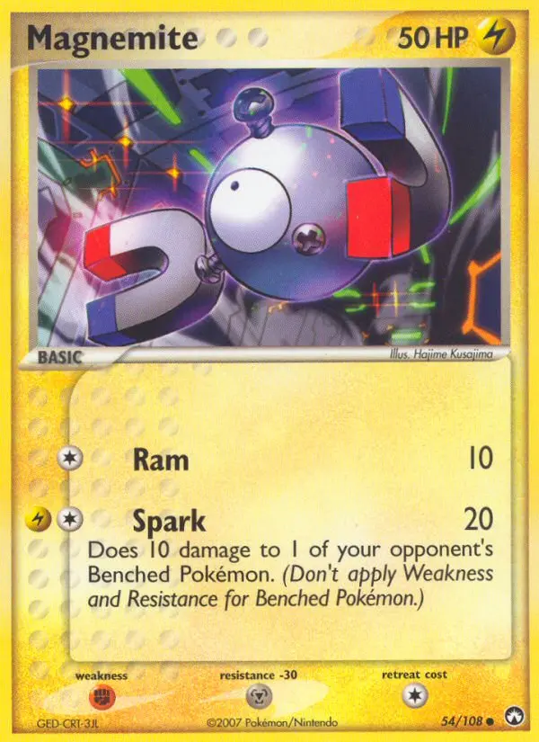 Magnemite, Pokémon card