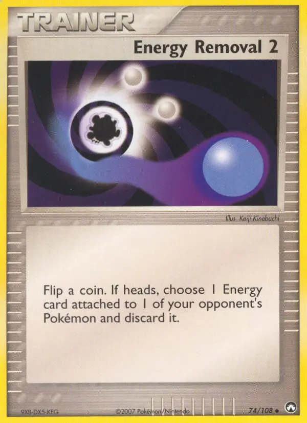 Energy Removal 2, Pokémon card