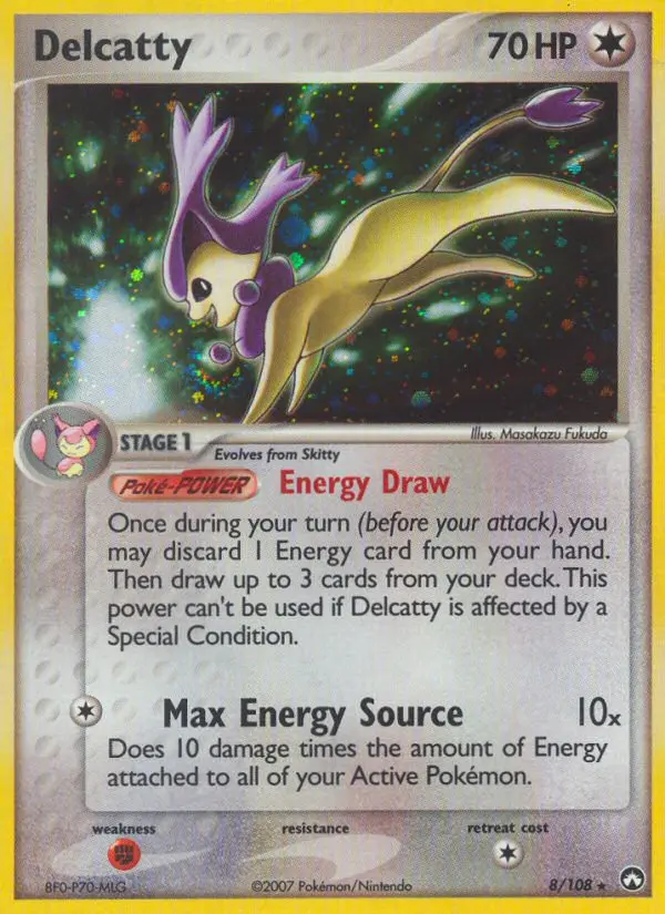 Delcatty, Pokémon card